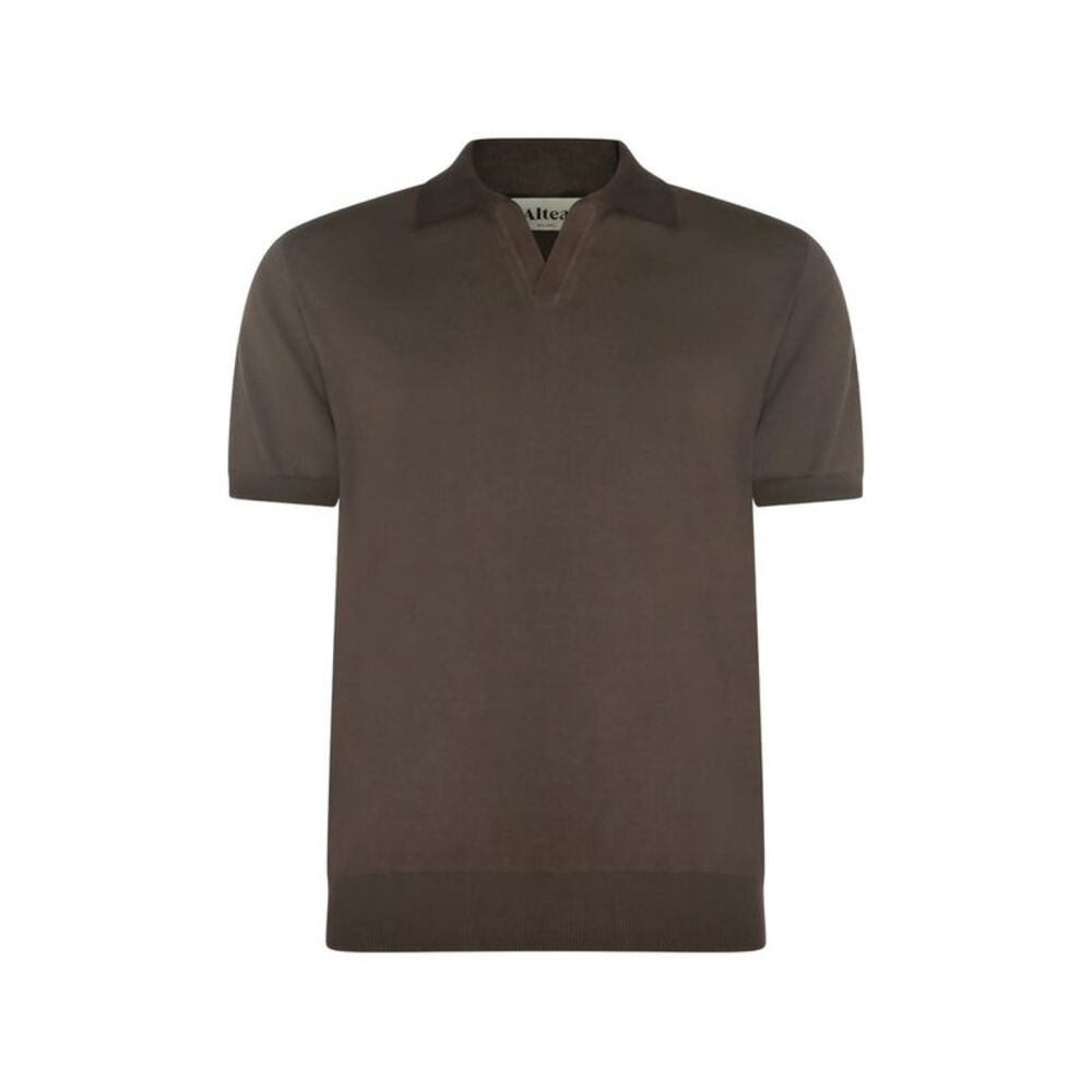 Altea Brown Polo Shirts Men